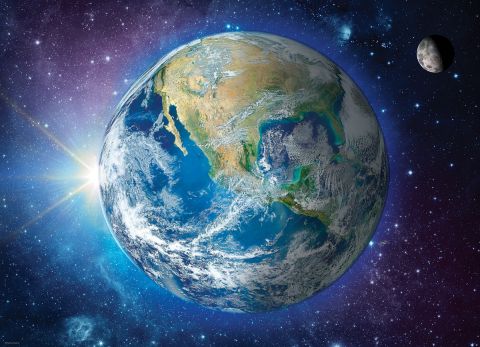 Red Planeten: Jorden - 1000 brikker (2)