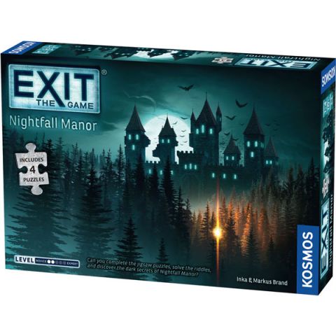 EXIT: Nightfall Manor (med 4 puslespil) - Engelsk (1)