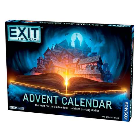 EXIT Advent Calendar - The hunt for the Golden Book - Engelsk (1)