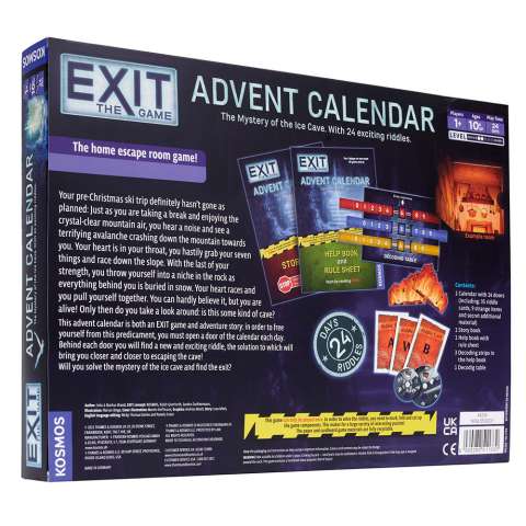EXIT Advent Calender - The Mysterious Ice Cave - Engelsk (2)