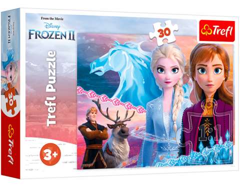 Disney Frost 2 prinsesser - 30 brikker (1)