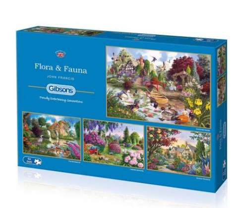 Flora & Fauna - 4x500 brikker (1)