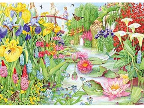 Flower Show - The Water Garden, 1000 brikker (2)