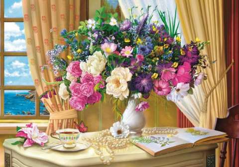 Flowers in the Morning - 1000 Brikker (3)