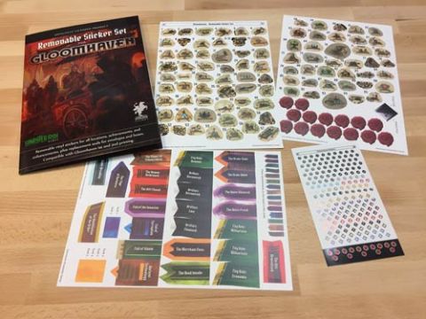 Gloomhaven: Removable Sticker Set (2)