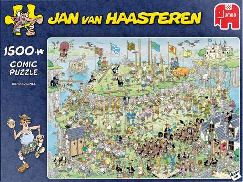 Jan van Haasteren - Highland Games - 1500 Brikker (1)