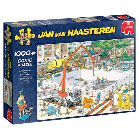 Jan van Haasteren: Næsten klar - 1000 brikker (1)