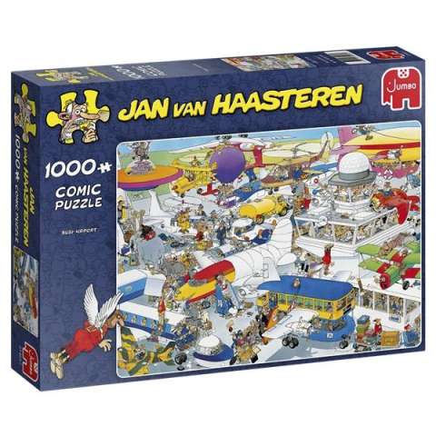 Jan van Haasteren - Busy Airport - 1000 brikker (1)