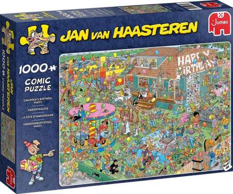 Jan van Haasteren: Børnefødselsdag - 1000 brikker (1)