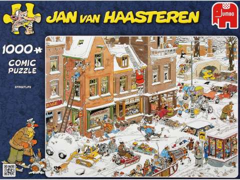 Jan van Haasteren - Streetlife - 1000 brikker (1)