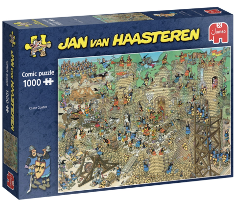 Jan Van Haasteren - Castle Conflict - 1000 brikker (1)