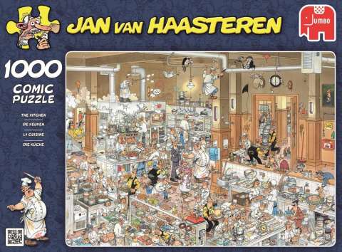 Jan van Haasteren: Køkkenet - 1000 brikker (2)