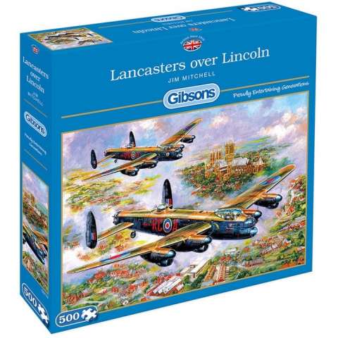 Lancasters over Lincoln, 500 brikker (1)