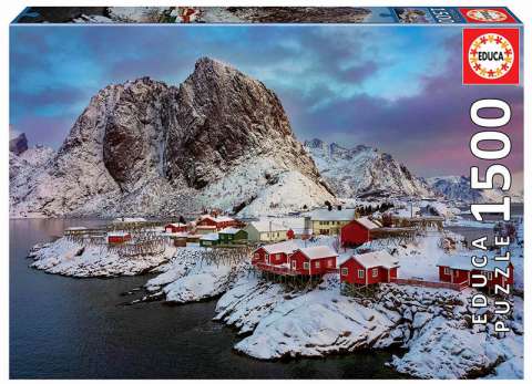Lofoten Islands - Norway, 1500 brikker (1)