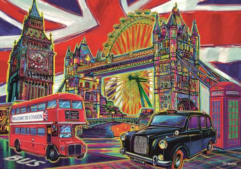 Colours of London - 1000 brikker (2)
