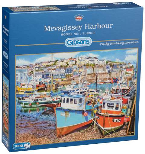 Mevagissey Harbour, 1000 brikker (1)