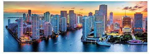 Miami after Dark, Panorama 1000 brikker (2)