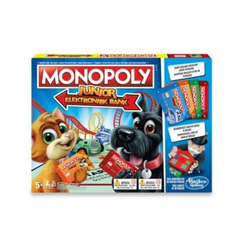 Monopoly Junior Elektronisk Bank (1)