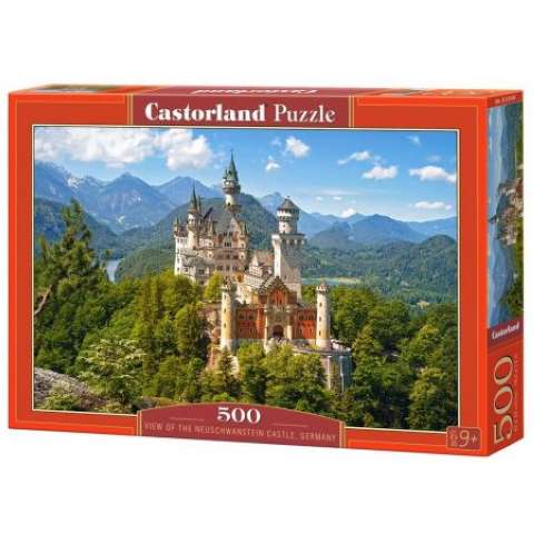 Neuschwanstein Castle - Germany - 500 brikker (1)