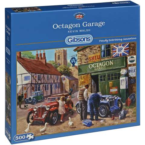 Octagon Garage - 500 brikker (1)