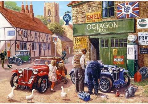 Octagon Garage - 500 brikker (2)