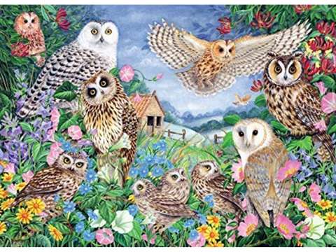 Owls in the Wood, 1000 brikker (2)