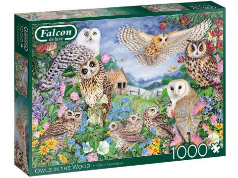 Owls in the Wood - 1000 brikker (1)