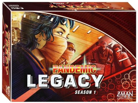 Pandemic Legacy - Season 1 RED - Engelsk (1)