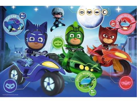 PJ Masks Night Race - 60 brikker (2)