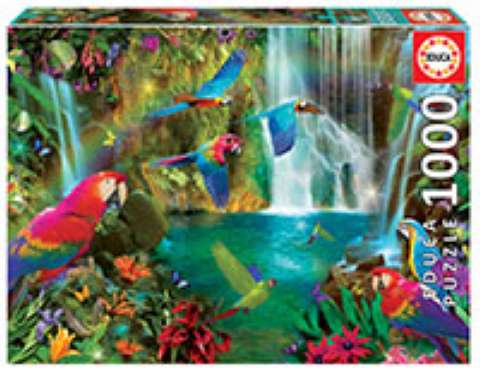 Tropical Parrots - 1000 brikker (1)