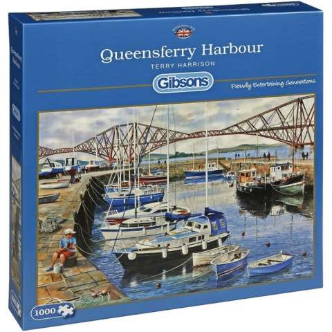 Queensferry Harbour - 1000 brikker (1)