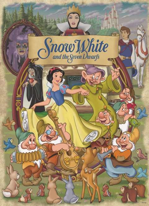 Disney SnowWhite - 1000 brikker (2)
