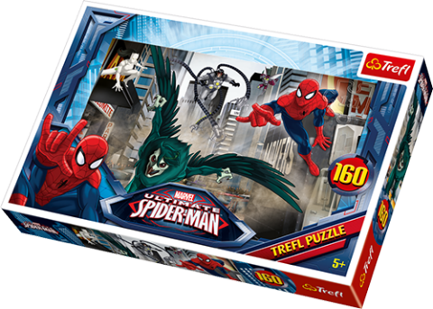 Spiderman Chasing Villain - 160 brikker (1)