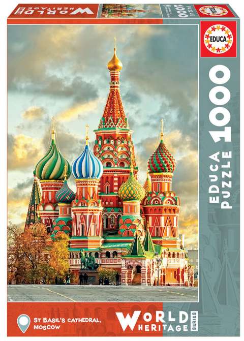 St Basil's Cathedral - Moscow - 1000 brikker (1)