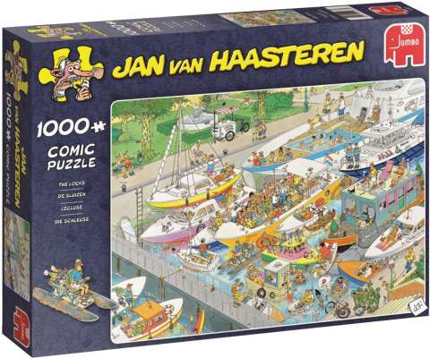 Jan van Haasteren: Slusen - 1000 brikker (1)