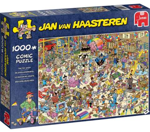 Jan van Haasteren: Legetøjsbutikken - 1000 brikker (1)
