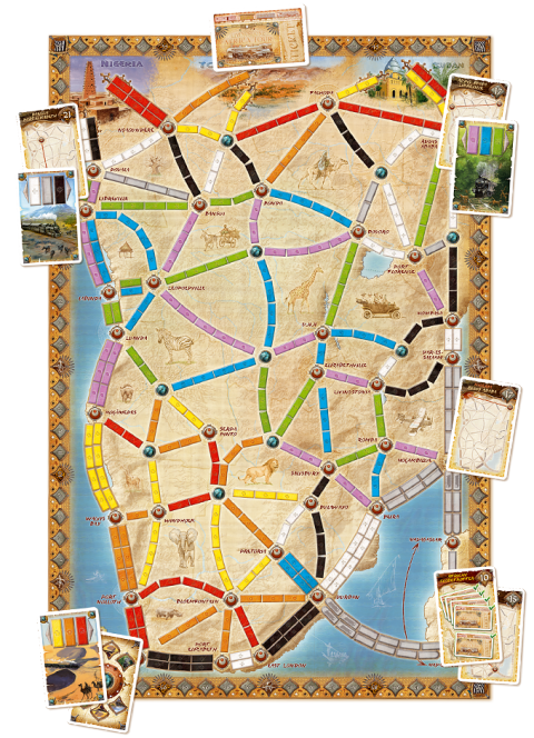 Ticket To Ride: Heart of Africa - Map Collection #3 (3)