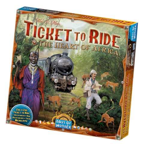 Ticket To Ride: Heart of Africa - Map Collection #3 (2)
