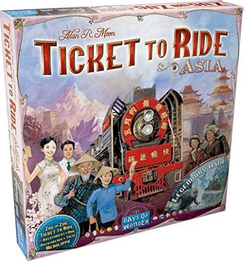 Ticket To Ride: Team Asia og Legendary Asia - Map Collection #1 (1)