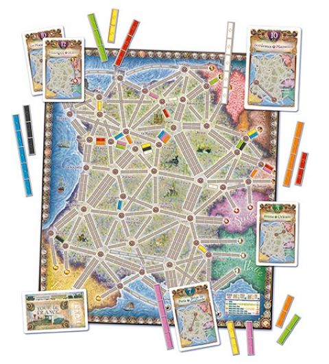 Ticket to Ride: France og The Old West - Map Collection #6 (2)