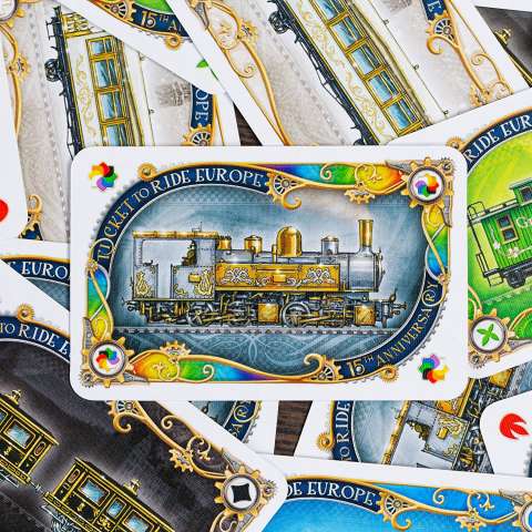 Ticket to Ride: Europe 15th anniversary edition - Engelsk (5)