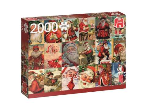 Vintage Santas, 2000 brikker (1)