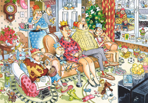 Christmas 5: Den varme julestemning - 1000 brikker (2)