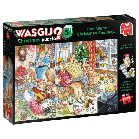 Christmas 5: Den varme julestemning - 1000 brikker (1)