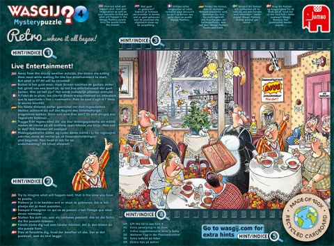 Mystery 4: Retro - Live underholdning (1000 brikker) (2)