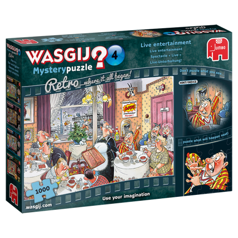 Mystery 4: Retro - Live underholdning (1000 brikker) (1)
