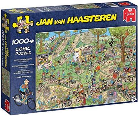 Jan van Haasteren: Cykelcross World Cup - 1000 brikker (1)