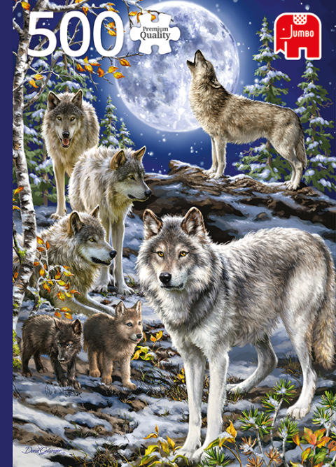 Wolf Pack in Winter, 500 brikker (2)