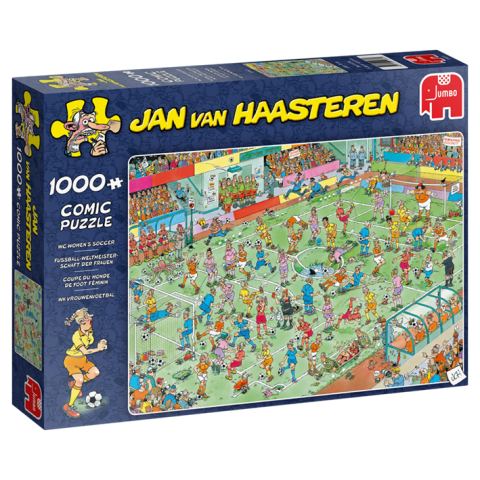 Jan van Haasteren - Womens Soccer - 1000 brikker (1)
