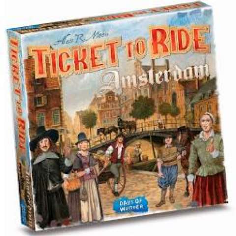Køb Ticket to Ride - Amsterdam spil - Pris 161.00 kr.